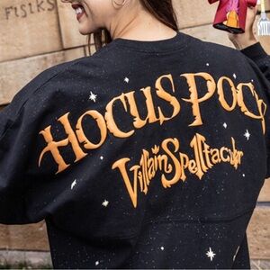 NWT Disney Parks Halloween Hocus Pocus Spirit Jersey Villian Spectacular 2023